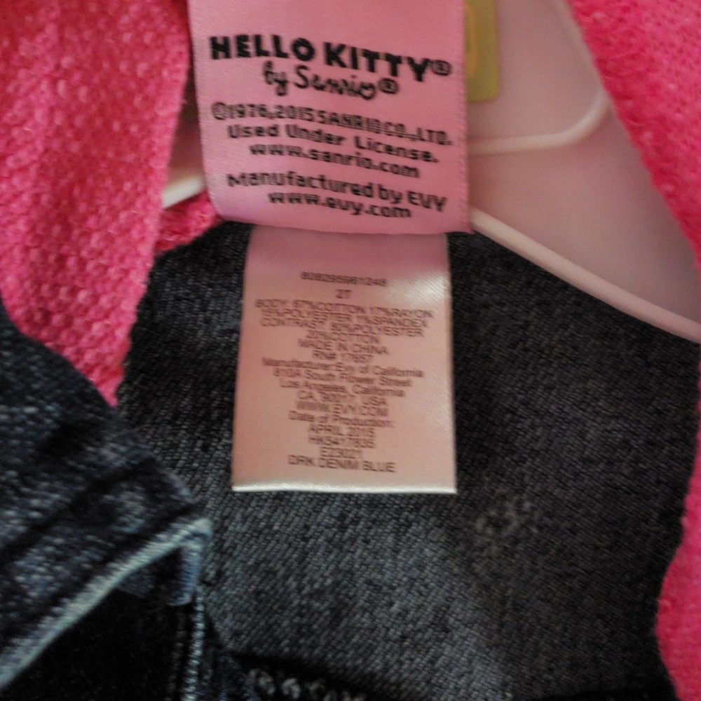 Hello Kitty Jean Jacket - Picture 3 of 4